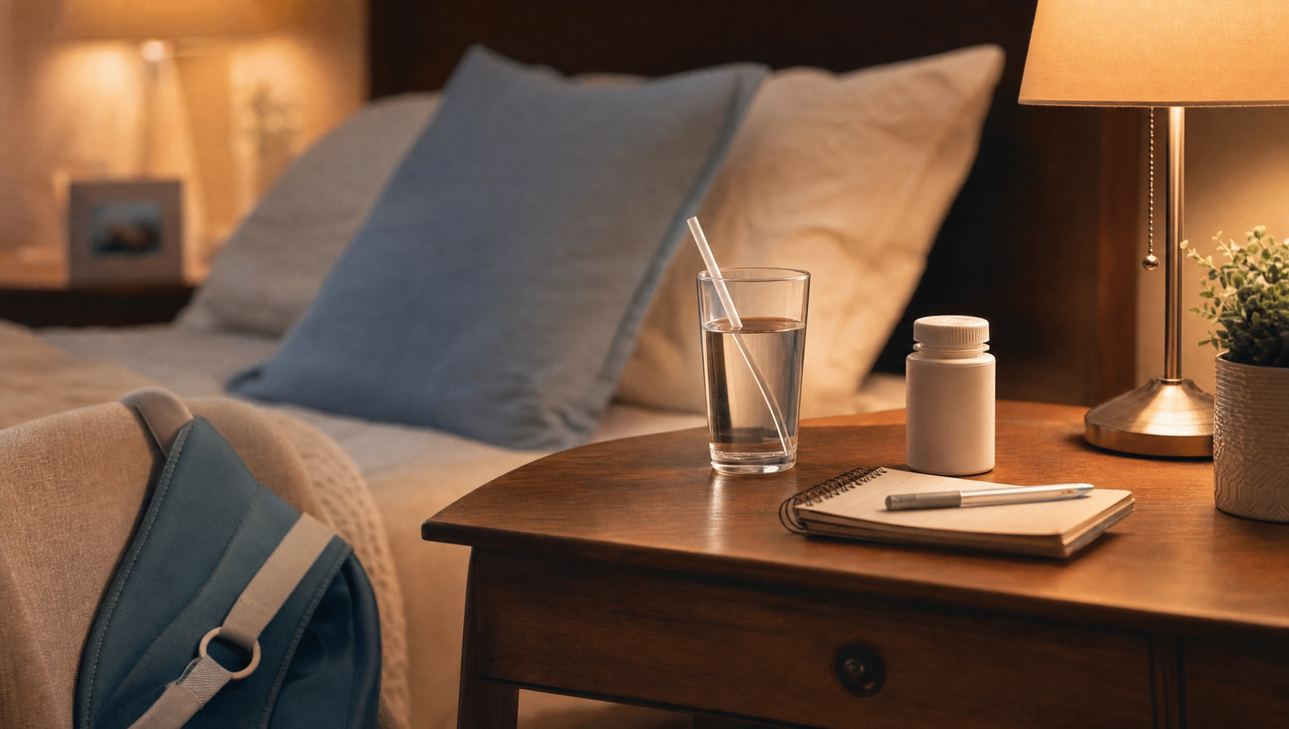 Bedside recovery setup after rotator cuff surgery